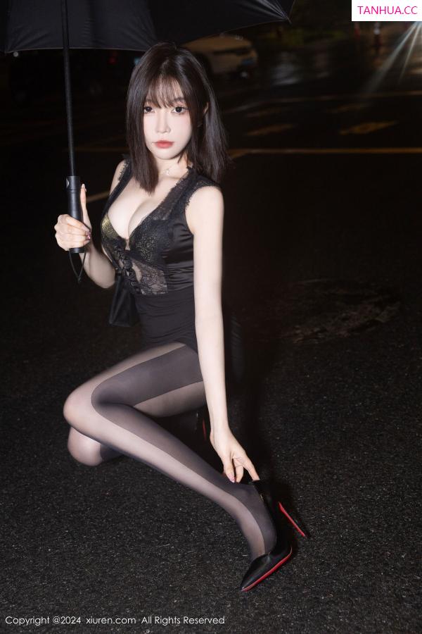 陈芝 芝芝Booty [XiuRen]高清写真图 2024.09.13 No.9157 徐莉芝Booty 美腿黑丝第4张图片